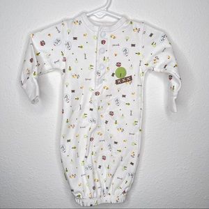 New baby Kushies organic cotton sz 1-3 mo farm